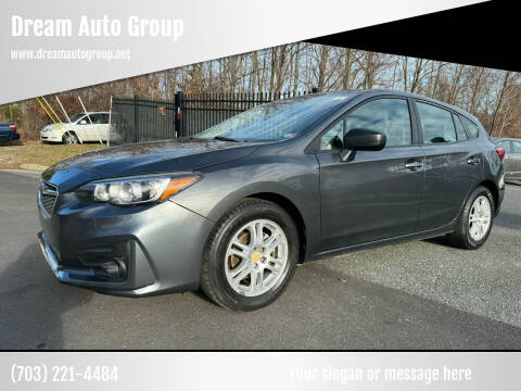 2019 Subaru Impreza for sale at Dream Auto Group in Dumfries VA