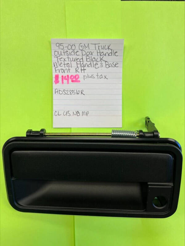  95-00 GM Truck Outside Door Ha 95-00 GM Truck Outside Door Ha for sale at BENHAM AUTO INC - Peace of Mind Auto Collision and Repair in Lubbock TX