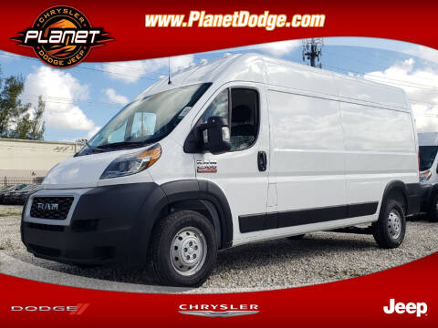 2020 RAM ProMaster Cargo for sale at PLANET DODGE CHRYSLER JEEP in Miami FL