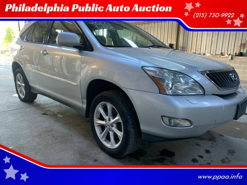 2008 Lexus RX 350 for sale at Philadelphia Public Auto Auction in Philadelphia PA