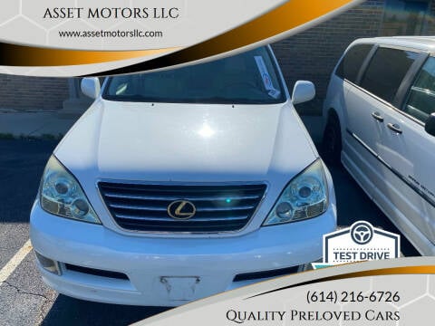 2007 Lexus GX 470 for sale at ASSET MOTORS LLC in Westerville OH