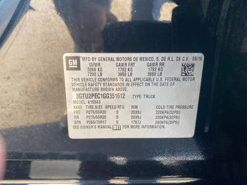 2016 GMC Sierra 1500