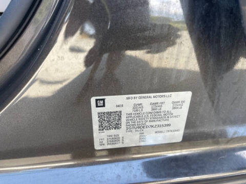 2019 GMC Sierra 1500