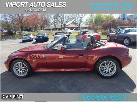 2001 BMW Z3 2.5i