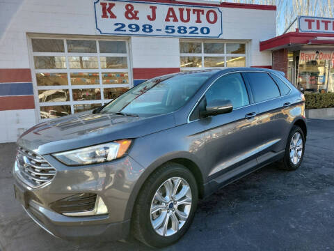 2022 Ford Edge for sale at K & J Auto Rent 2 Own in Bountiful UT