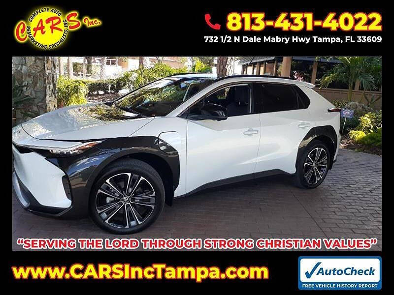 2023 Toyota bZ4X for sale at Complete Auto Remarketing Specialists Inc. in Tampa, FL