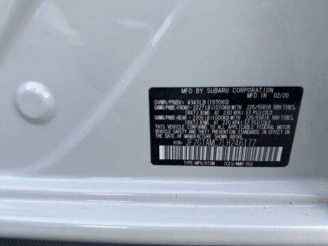 2020 Subaru Crosstrek Limited