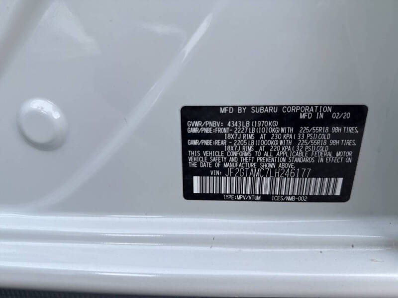 2020 Subaru Crosstrek Limited