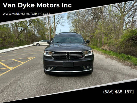 2016 Dodge Durango for sale at Van Dyke Motors Inc in Utica MI