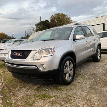 2012 GMC Acadia for sale at Carworx LLC in Dunn NC