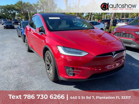 2018 Tesla Model X for sale at AUTOSHOW SALES & SERVICE in Plantation FL