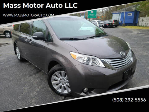 2013 Toyota Sienna for sale at Mass Motor Auto LLC in Millbury MA