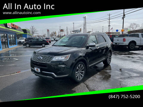 2018 Ford Explorer for sale at All In Auto Inc in Palatine IL