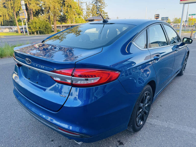 Used 2017 Ford Fusion SE with VIN 3FA6P0H74HR370568 for sale in Tacoma, WA