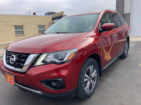 2017 Nissan Pathfinder for sale at RABIDEAU'S AUTO MART in Green Bay WI