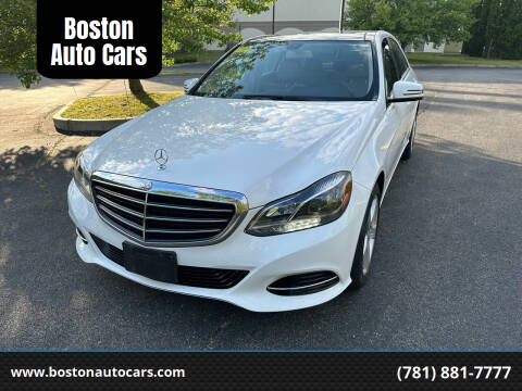 2015 Mercedes-Benz E-Class for sale at Boston Auto Cars in Dedham MA