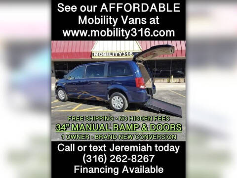 2016 Dodge Grand Caravan for sale at Affordable Mobility Solutions, LLC - Mobility/Wheelchair Accessible Inventory-Wichita in Wichita KS