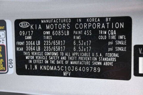 2018 Kia Sedona L