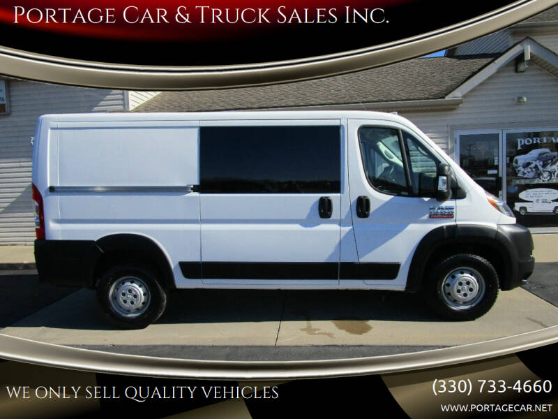 2019 RAM ProMaster for sale at Portage Car & Truck Sales Inc. in Akron OH
