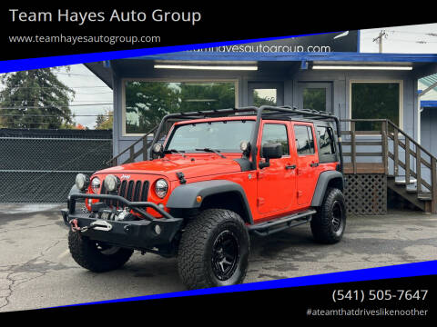 2015 Jeep Wrangler Unlimited for sale at Team Hayes Auto Group in Eugene OR