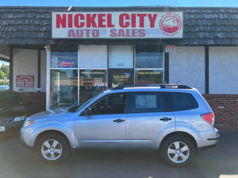 2012 Subaru Forester for sale at NICKEL CITY AUTO SALES in Lockport NY