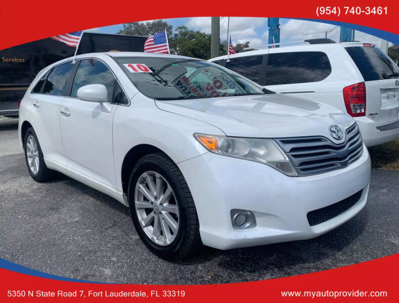 2010 Toyota Venza for sale at AUTO PROVIDER in Fort Lauderdale FL