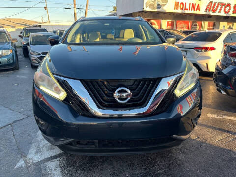 2015 Nissan Murano for sale at Molina Auto Sales in Hialeah FL