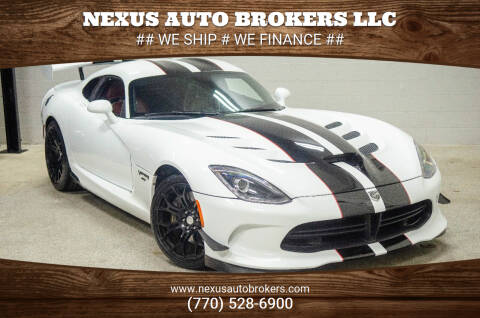 2016 Dodge Viper for sale at Nexus Auto Brokers LLC in Marietta GA