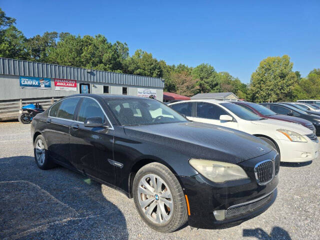 2012 BMW 7 Series for sale at YOUR CAR GUY RONNIE in Alabaster, AL