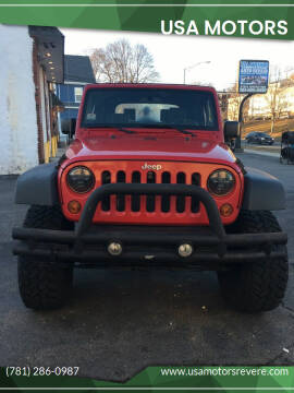2007 Jeep Wrangler for sale at USA Motors in Revere MA