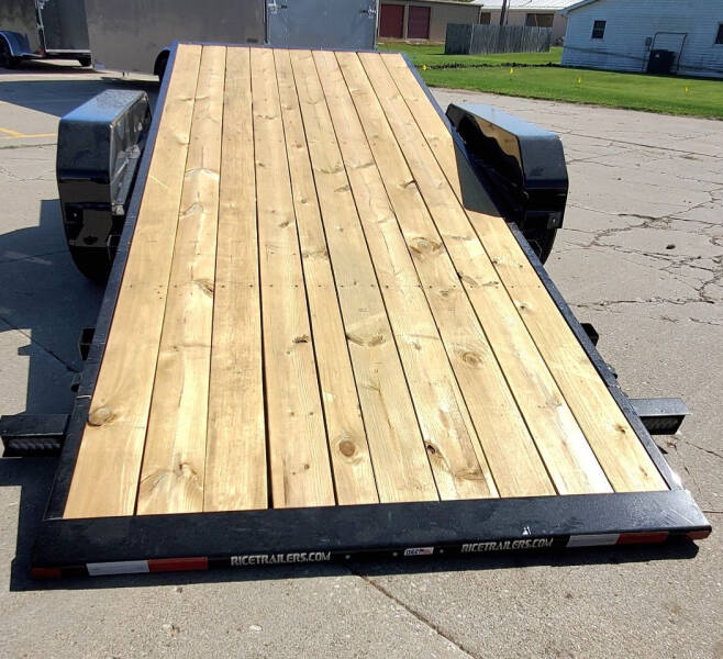 2023 Rice Trailers Partial Tilt Flatbed- 7 x 16+4