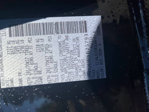 2026 Nissan Frontier PRO-X