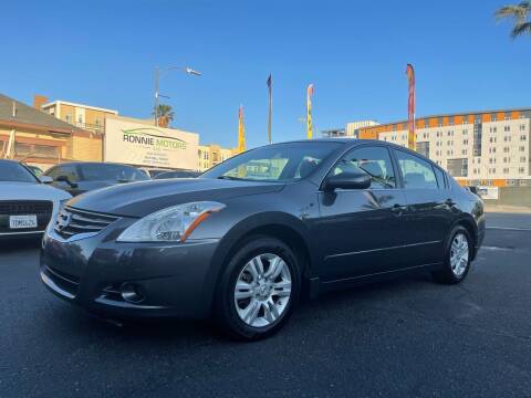 2012 Nissan Altima for sale at Ronnie Motors LLC in San Jose CA
