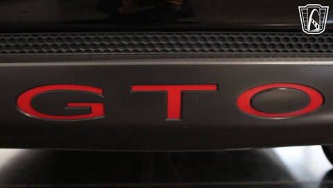 2005 Pontiac GTO