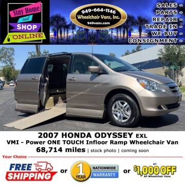 2007 Honda Odyssey for sale at Wheelchair Vans Inc in Laguna Hills CA
