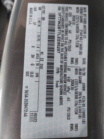 2020 Ford F-250 Super Duty King Ranch