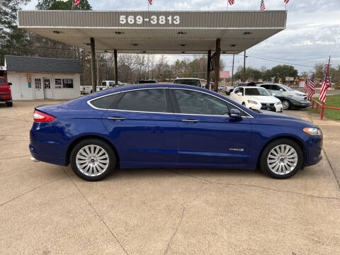 2015 Ford Fusion Hybrid for sale at BOB SMITH AUTO SALES in Mineola TX