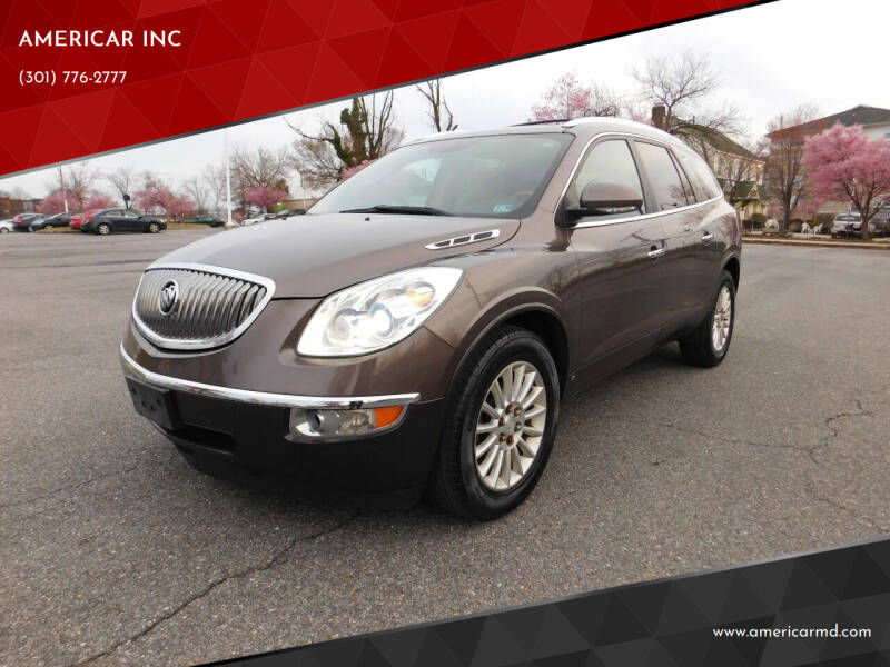 2010 Buick Enclave for sale at AMERICAR INC in Laurel MD