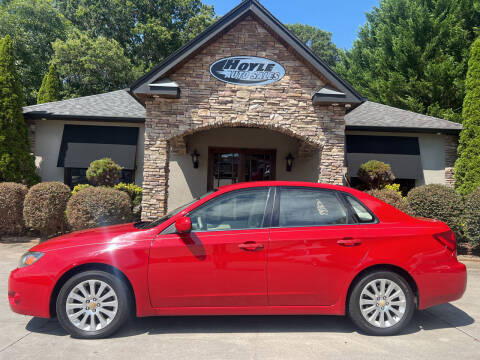 2008 Subaru Impreza for sale at Hoyle Auto Sales in Taylorsville NC