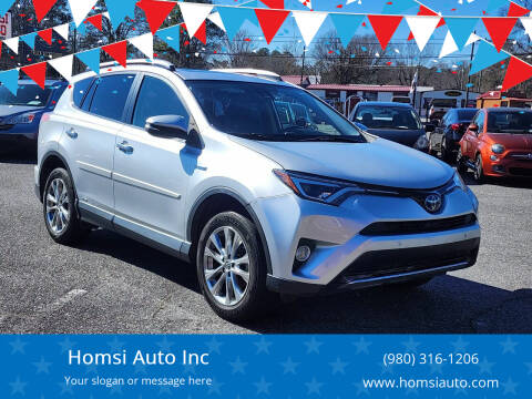 2016 Toyota RAV4 Hybrid for sale at Homsi Auto Inc in Kannapolis NC