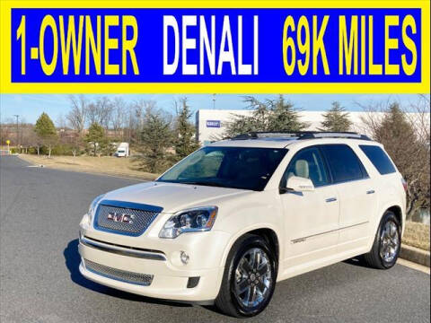 2012 GMC Acadia for sale at Elite Motors Inc. in Joppa MD