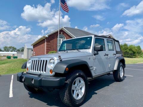 2010 Jeep Wrangler Unlimited for sale at HillView Motors in Shepherdsville KY