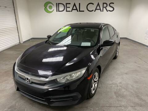 2016 Honda Civic for sale at Ideal Cars Apache Junction in Apache Junction AZ