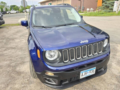 2017 Jeep Renegade for sale at JPRIME AUTO SALES INC in Loretto MN