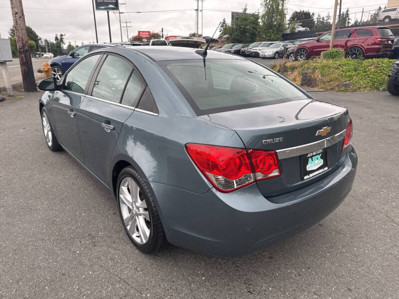 Used 2012 Chevrolet Cruze LTZ with VIN 1G1PH5SC7C7363654 for sale in Edmonds, WA
