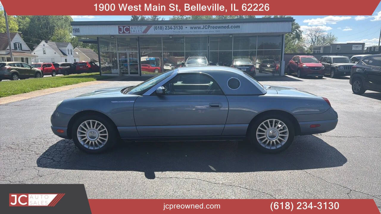 Gray 2005 Ford Thunderbird Deluxe Convertible Deluxe 2dr Convertible 20