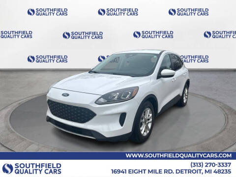 2020 Ford Escape for sale at SOUTHFIELD QUALITY CARS in Detroit MI