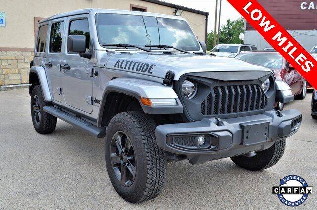 2021 Jeep Wrangler Unlimited for sale at LAKESIDE MOTORS, INC. in Sachse TX