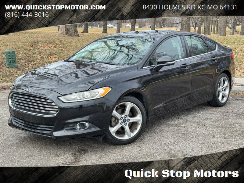 2016 Ford Fusion for sale at Quick Stop Motors in Kansas City MO