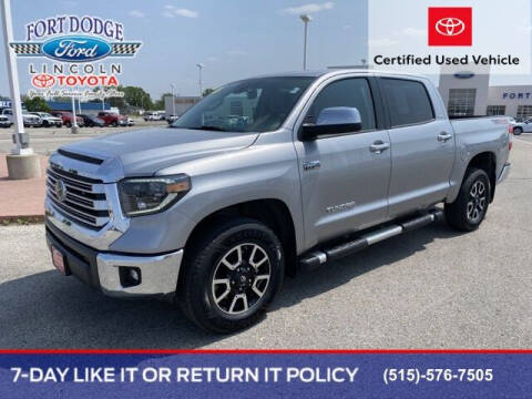 2021 Toyota Tundra for sale at Fort Dodge Ford Lincoln Toyota in Fort Dodge IA